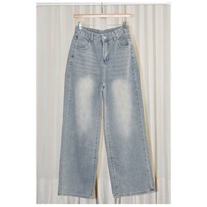 Dazy Faded Wide Leg Jeans